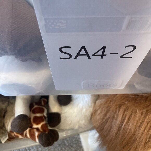 Vintage Disney Store Winnie the Pooh 22" Easter Bunny Costume Outfit Plush - Picture 7 of 7